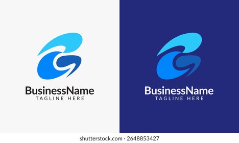 Abstract and modern logo design icon, digital, sports, technology for various businesses and companies