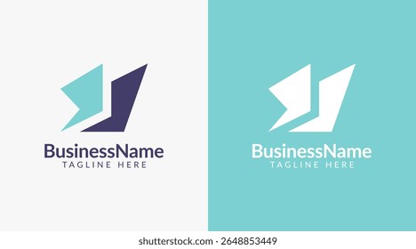 Abstrato e moderno ícone de design de logotipo, digital, esportes, tecnologia para vários negócios e empresas
