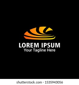 abstract modern logo design template vector