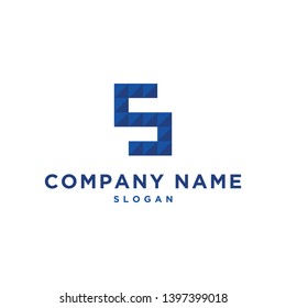 abstract modern logo design vector