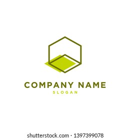 abstract modern logo design vector