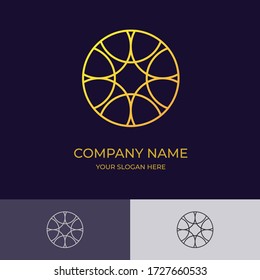 Abstract and modern logo design vector concept