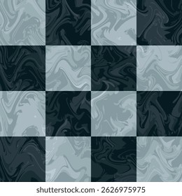 motif en marbre moderne Abstrait sur fond carrelé. bandes abstraites harmonieuses texturées en acrylique. formes géométriques. design, écharpe, marbre, tissu, carrelage, couverture, fond d'écran, surface, bandana, template