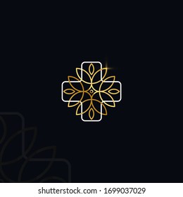 abstract and modern medical logo designs