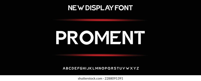 Abstract modern minimal alphabet fonts. Typography urban style for fun, sport, technology, fashion, digital, future creative logo font. vector illustration.