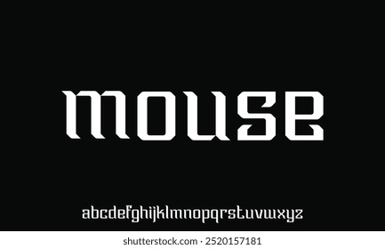 Abstract modern minimal alphabet fonts. Typography urban style for fun, sport, technology, fashion, digital, future creative logo font. vector illustration