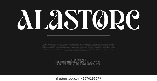 Abstract modern minimal alphabet fonts. Luxury Typography urban style for fun, sport, technology, fashion, digital, future creative logo font. vector illustration