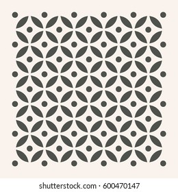 Abstractas fondo geométrico monocromo moderno. Ilustración vectorial
