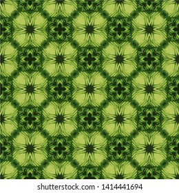 Abstract modern mosaic colorful artistic horizontal seamless pattern for textile, design and backgrounds
