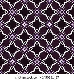 Abstract modern mosaic colorful artistic. Horizontal seamless pattern for textile, design, and backgrounds
