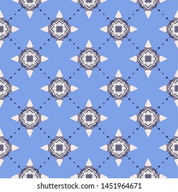 Abstract modern mosaic colorful artistic. Horizontal pattern for textile, design, and backgrounds