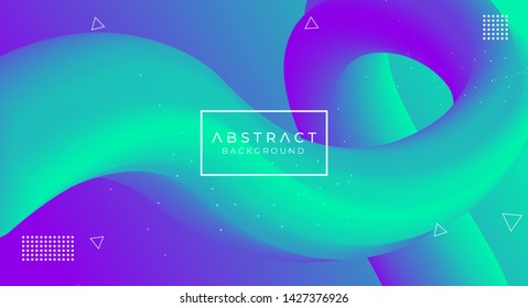Abstract modern motion fluid background