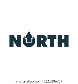 Abstract Modern North Logo Stock Vector (Royalty Free) 1115896787 ...