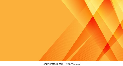 Abstract modern orange background vector design