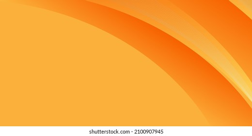 Abstract modern orange background vector design