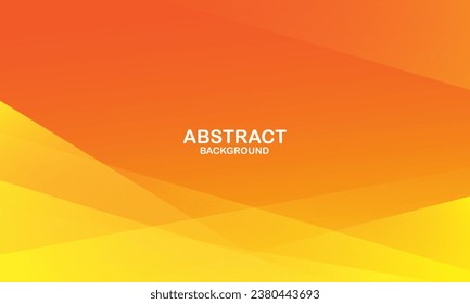 Abstract modern orange banner background. Dynamic shapes composition. Eps10 vector