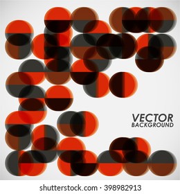 Abstract modern Orange Circle background.