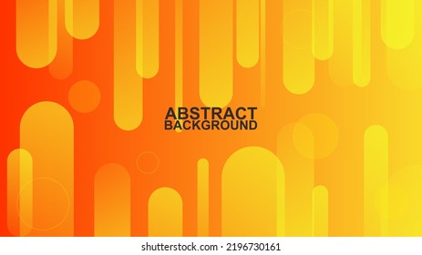 abstract modern orange fluid wavy vector background vector illustration EPS10
