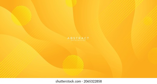 Abstract modern orange gradrient background with modern web banner style. Vector design template technology concept can use element game banner, poster, cyber wallpaper, web, advertising