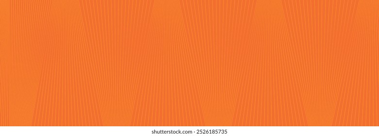 Abstract Modern orange line colored poster background. Vector illustration