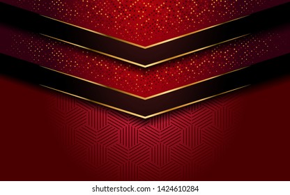 abstract modern with overlap background