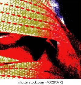 Abstract modern painting background. 