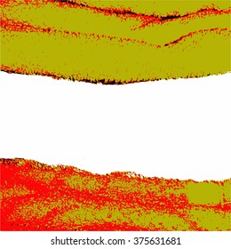 Abstract modern painting background. Vector illustration.