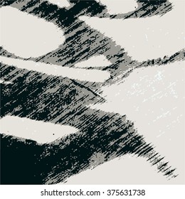 Abstract modern painting background. Vector illustration.