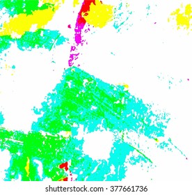 Abstract modern painting background. Vector illustration.