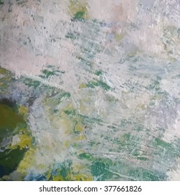 Abstract modern painting background. Vector illustration.