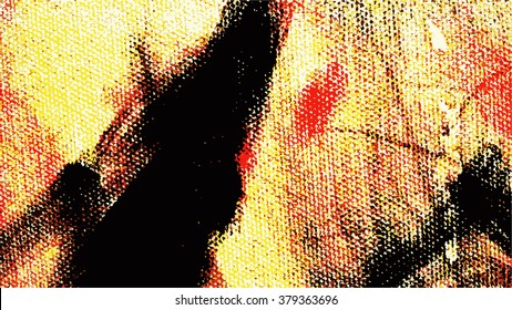 Abstract modern painting background. Vector illustration.