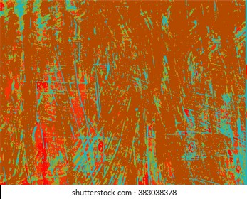 Abstract modern painting background. Vector illustration.