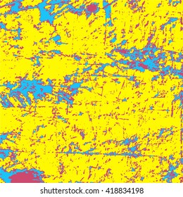 Abstract modern painting background. Vector illustration.