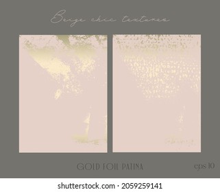 Abstrakte, moderne Maltexturen, schicke Marmorhintergründe mit staubigen Dekorationen aus der Pinselfolie. Trendy-Card-Set für Einladungen, Grüße, Leinwand, Geburtstag, Hochzeit, Schreibwaren, Oberflächendesign usw.
