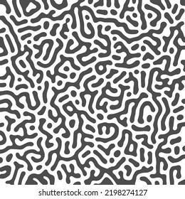 Abstract modern pattern of arbitrary deformed figures. Vector illustration for textures, textiles, prints and simple backgrounds. Creative style