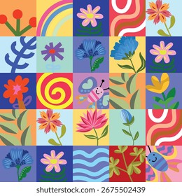 abstract and modern pattern design