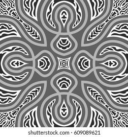 abstract modern pattern on grey