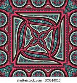 abstract modern pattern on pink