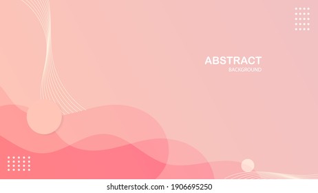 Abstract modern pink fluid gradient background, Valentine background, Valentine concept, vector.
