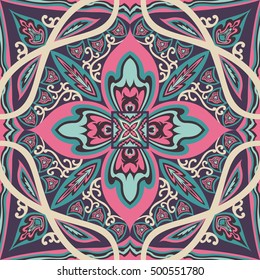 abstract modern pink and purple pattern