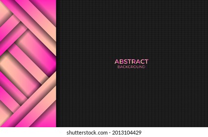 Abstract Modern Pink Yellow Gradient Color Background Design Style