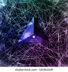abstract modern pixel background. Design modern template can be used for brochure, banners or website layout vector.