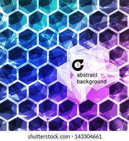 abstract modern pixel background. Design modern template can be used for brochure, banners or website layout vector.