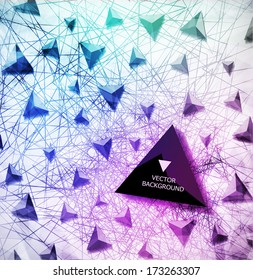 abstract modern pixel background. Design modern template can be used for brochure, banners or website layout vector.