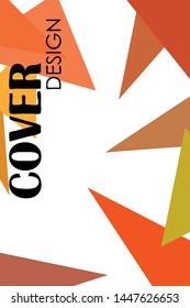 Abstract modern poligonal background for brochure and covers, made with geometrical shapes.