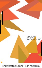 Abstract modern poligonal background for brochure and covers, made with geometrical shapes.