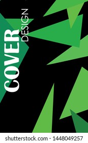 Abstract modern poligonal background for brochure and covers, made with geometrical shapes.