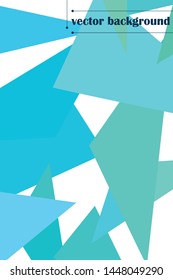 Abstract modern poligonal background for brochure and covers, made with geometrical shapes.