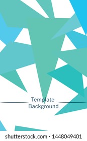 Abstract modern poligonal background for brochure and covers, made with geometrical shapes.