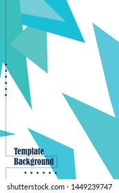 Abstract modern poligonal background for brochure and covers, made with geometrical shapes.
